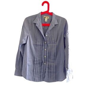 Slim-fit Thomas Mason® for J.Crew tuxedo shirt light blue size 4